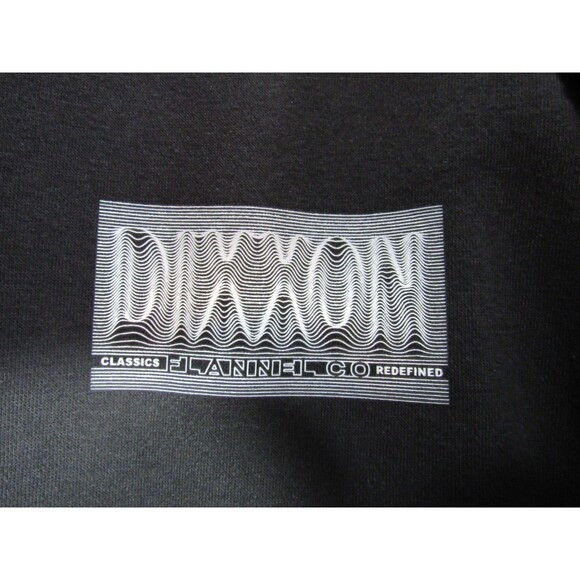 Dixxon Ground Up Customs Form & Function Black Back Graphic Hooded Jacket 2X EUC - Picture 3 of 6